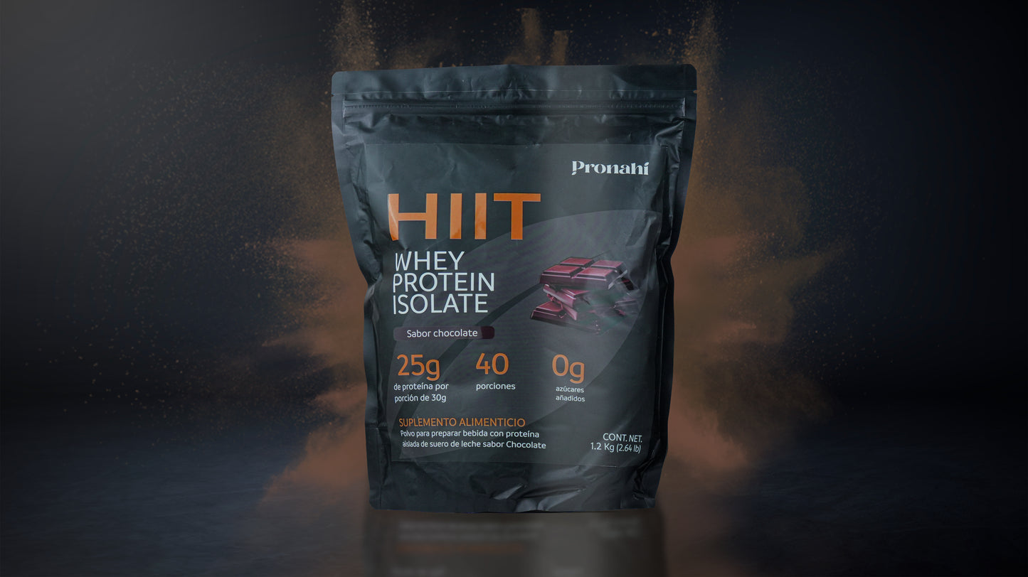 HIIT-Whey Proteina Aislada en polvo sabor Chocolate